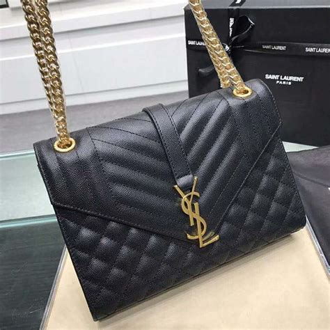 ysl medium matelasse shoulder bag|ysl black envelope bag.